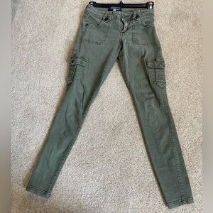 Boom boom cargo jeans size 3 army green